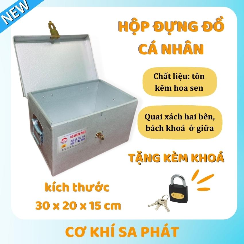 Hộp đựng đồ cá nhân văn phòng có khóa tiện lợi