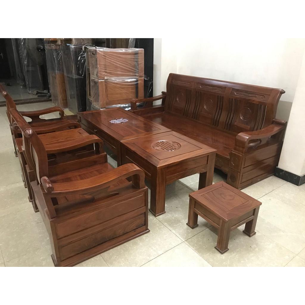 Bộ Bàn Ghế Âu Á Gỗ Tự Nhiên