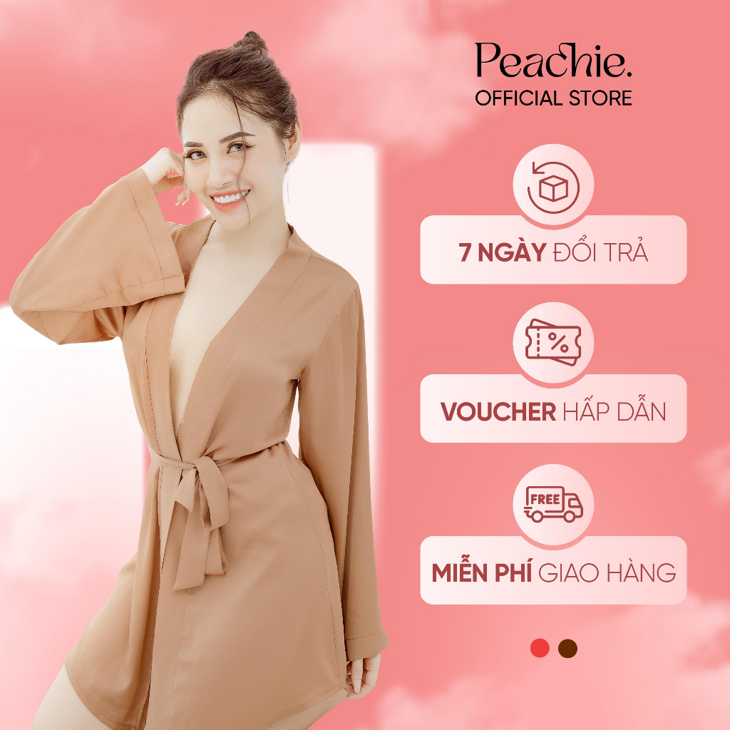 Áo Choàng Lụa Cassie ROB127