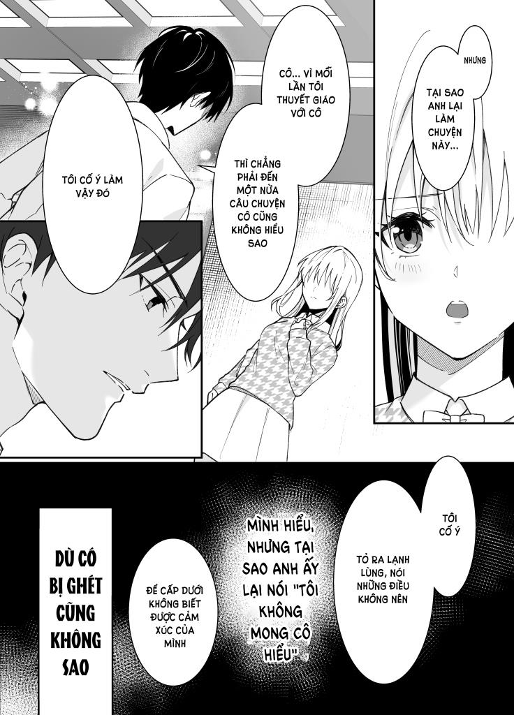 [21+] vở kịch kích tình, sếp khó tính của tôi thật ra lại là gã biến thái chapter 5.2 4