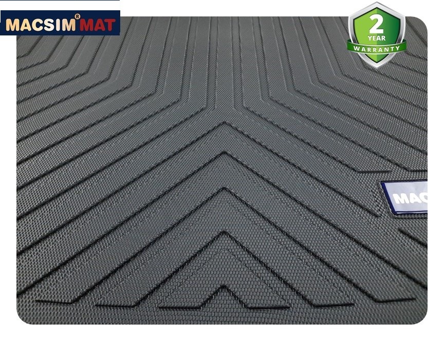 Thảm lót cốp xe ô tô Audi A5 2019-đến nay nhãn hiệu Macsim chất liệu TPV cao cấp màu đen(327)