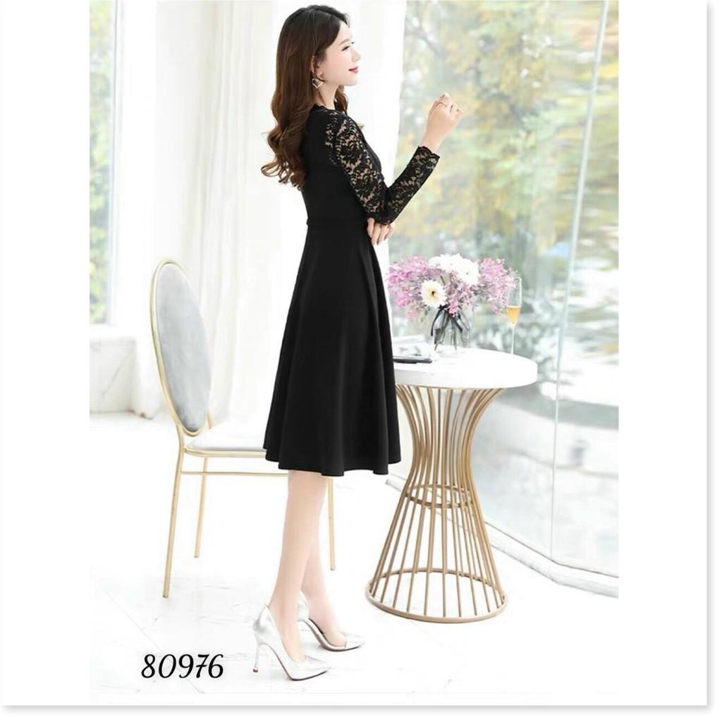 ĐẦM UMI PHỐI REN KÈM NỊT SIÊU ĐẸP TÔN DÁNG CHO CHỊ EM THỜI TRANG MỚI NHẤT HIỆN NAY