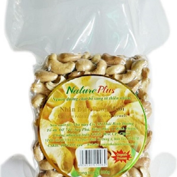 Hạt Điều Tách Vỏ Rang Muối Túi 500gr | Natureplus | Ngon, Chất lượng