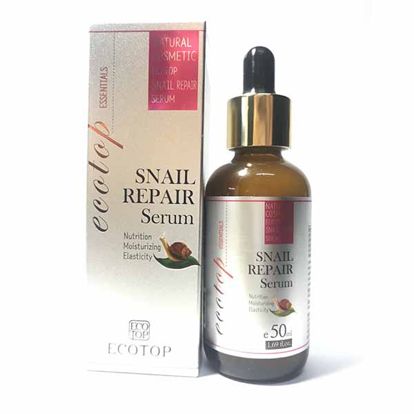 Tinh Chất Serum Chống Lão Hoá Chiết Xuất Dịch Ốc Sên Ecotop Snail Repail 50ml