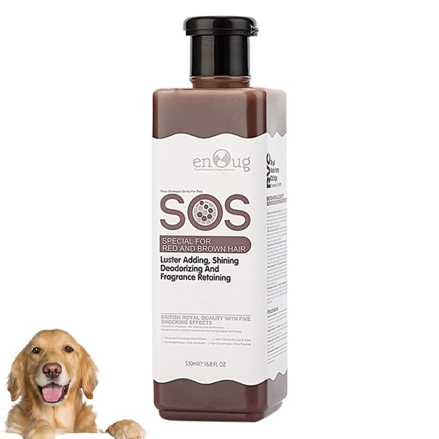 Sữa tắm SOS Hanpet chai 530ml - dành cho mọi loại chó mèo