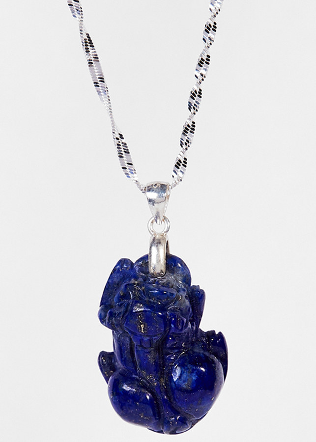 Dây Chuyền Tỳ Hưu Lapis Lazuli Ngọc Quý Gemstones