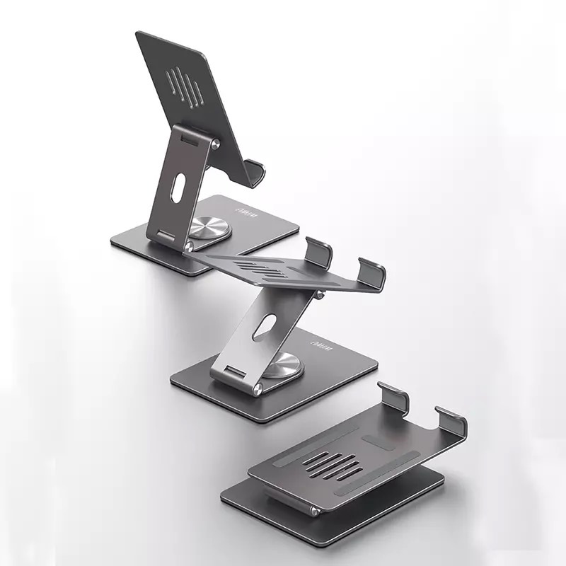 Kệ Wiwu Desktop Rotation Stand Zm106 Dành Cho Điện Thoại, Máy Tính Bảng Chân Đế Để Bàn Xoay 360 Độ - Hàng Chính Hãng