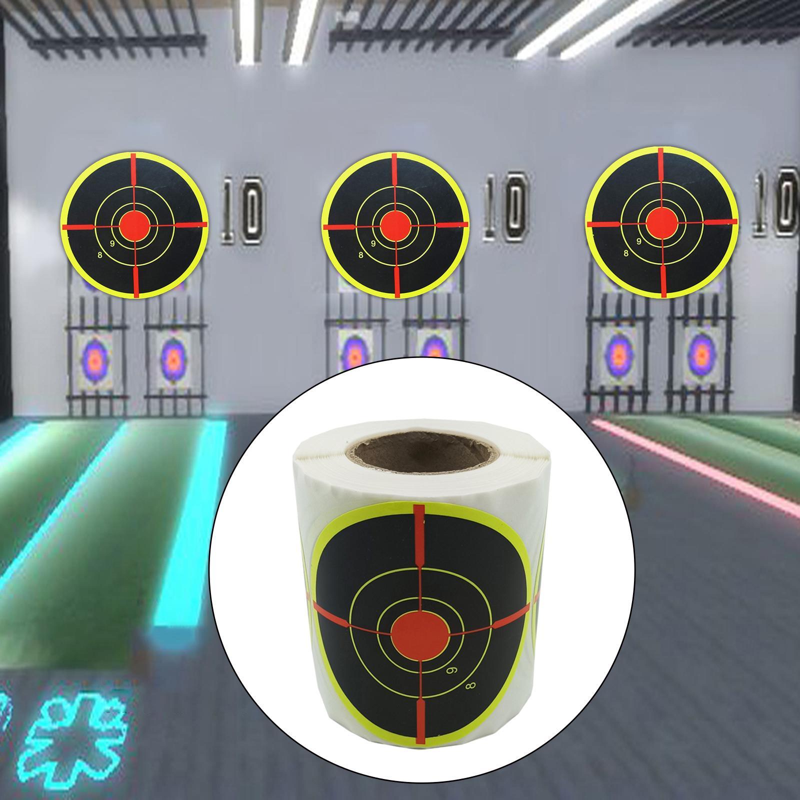 200 Pieces Adhesive Shooting Targets Reactive Splatter - Target Dots - for BB Gun
