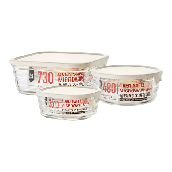 Hộp thủy tinh cao cấp Lock&amp;Lock Easy Seal Container P-0810 P-0815 P-0811, Hàng chính hãng, nhiều dung tích - JoyMall