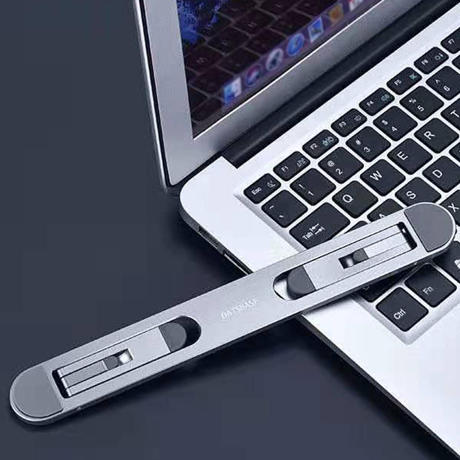 Foldable Laptop Stand Portable Notebook Support Desktop Tablet PC Bracket Universal Aluminum Alloy Laptop Cooling Holder
