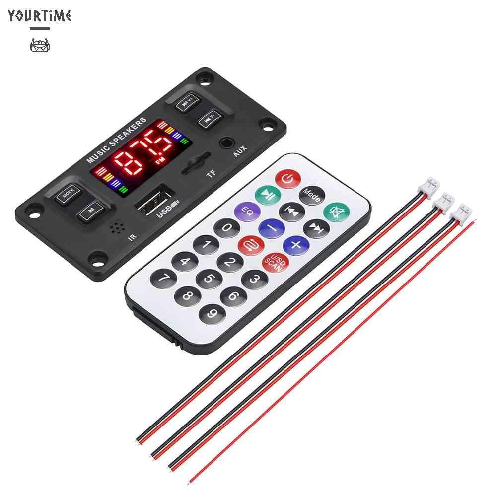 Mạch Giải Mã Khuếch Đại Âm Thanh MP3 60W 2 X 30W Bluetooth Cho Xe Hơi