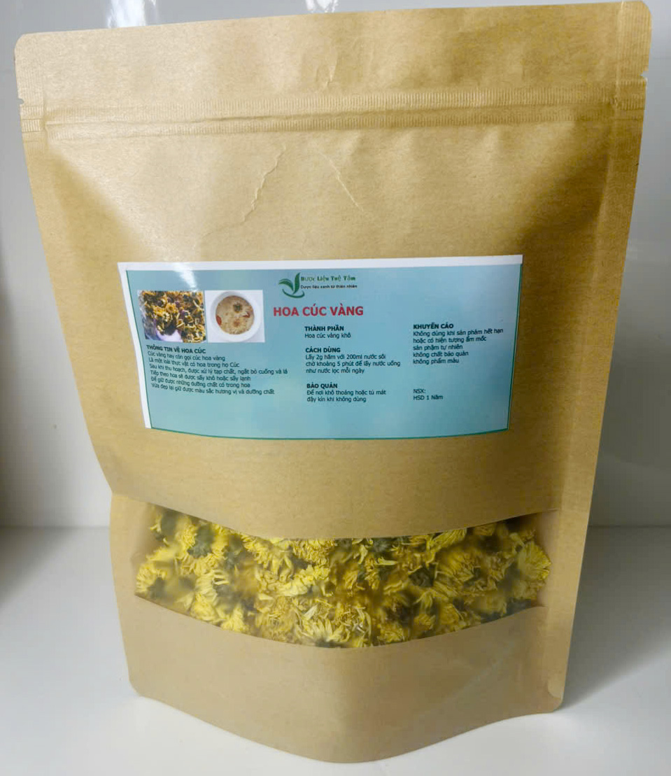 Hoa cúc vàng nguyên bông ( Trà hoa cúc vàng) - Sản phẩm hữu cơ tự nhiên