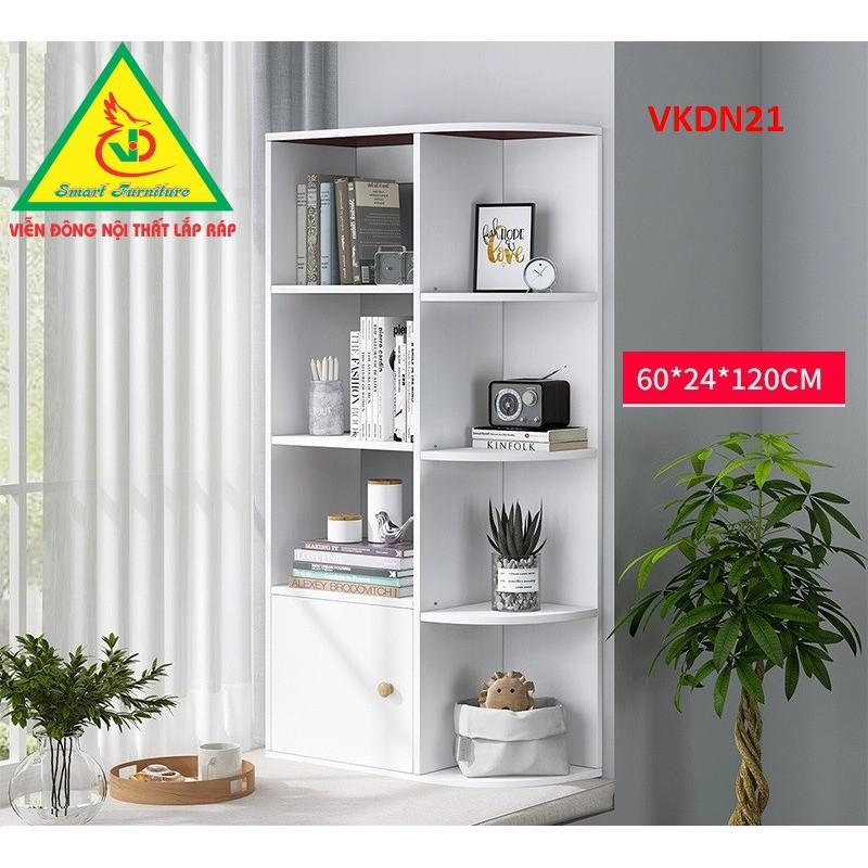 Tủ kệ góc trang trí VKDN21 - Nội thất lắp ráp