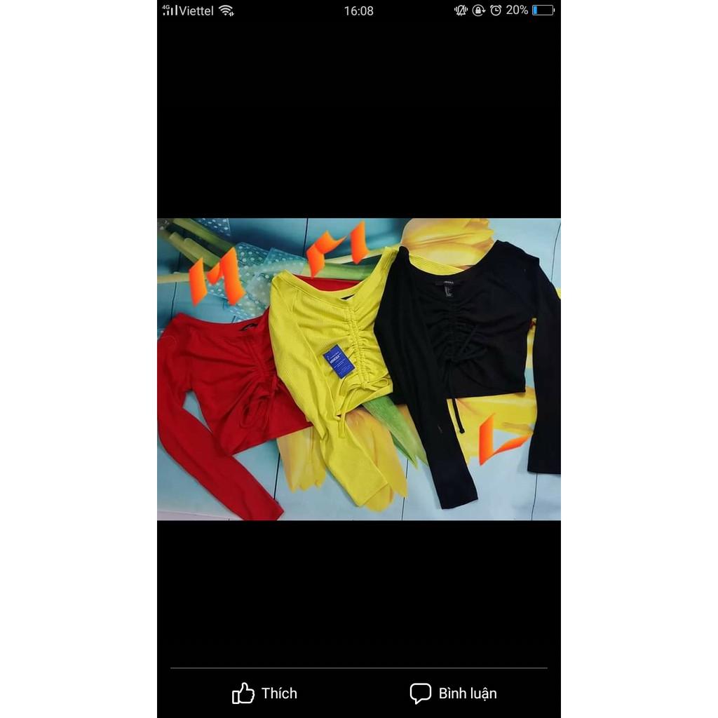 Đồ tập gym nữ️FÁo tập dáng croptop trẻ trung siêu đẹp tập gym yoga aerobic, có ảnh thật shop mặc