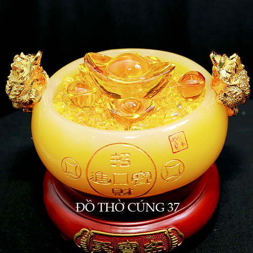 BÁT TỤ BẢO LƯU LY CHIÊU TÀI LỘC