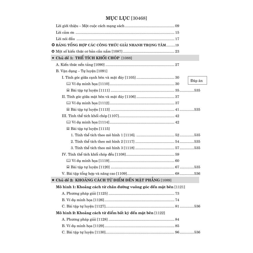 Sách ID Moonbook Tự học Toán Học Lớp 12 Tập 1: Hình Không Gian Ôn luyện thi thpt quốc gia và Ôn Thi Đánh giá năng lực 2023