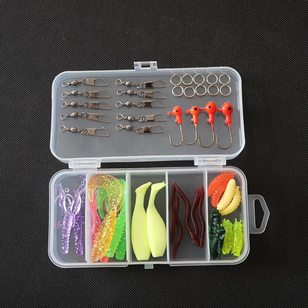 Telescopic Fishing Pole Reel Children Spinning Reel Youth Tackle Box