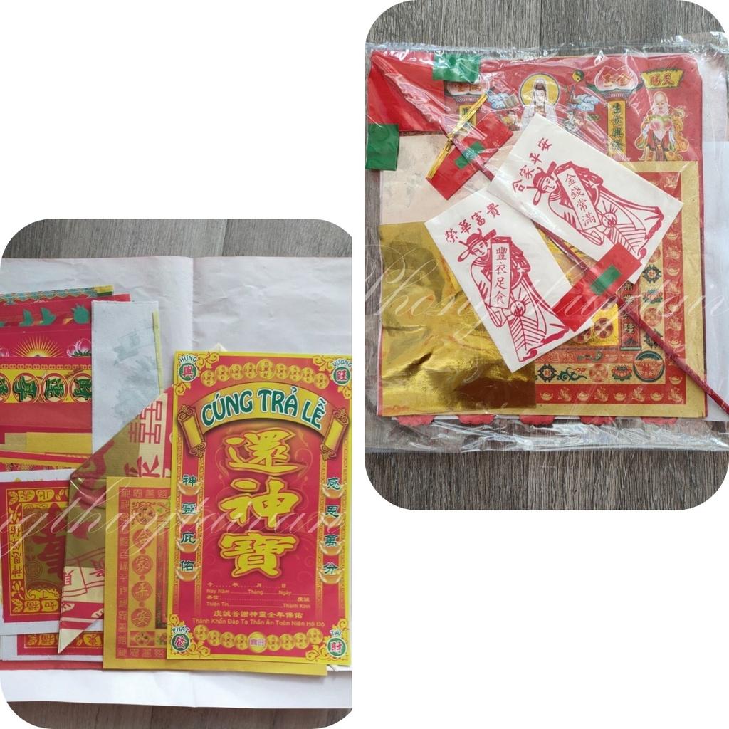Giấy cúng TRẢ LỄ,CẢM TẠ thờ cúng