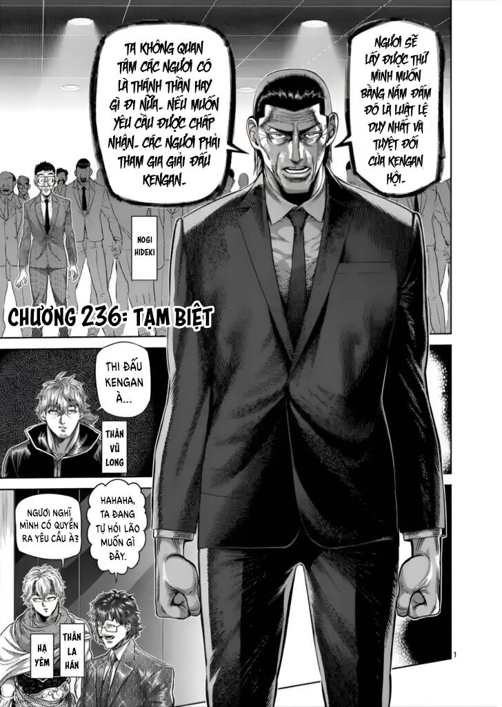 Kengan Ashura Phần 2 Chapter 236 - Trang 1