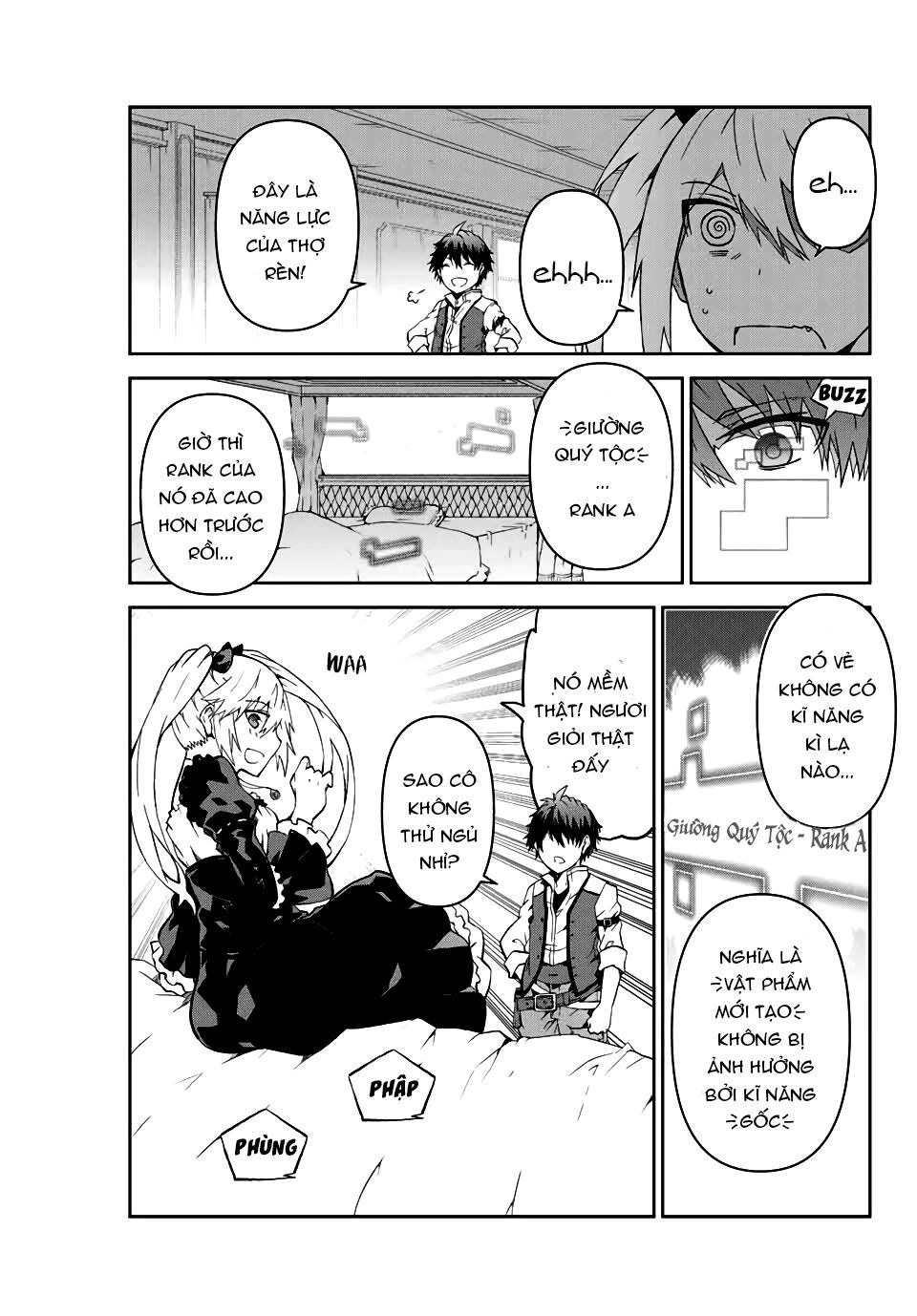 từ chức nghiệp yếu nhất trở thành "thợ rèn" mạnh nhất chapter 13 9
