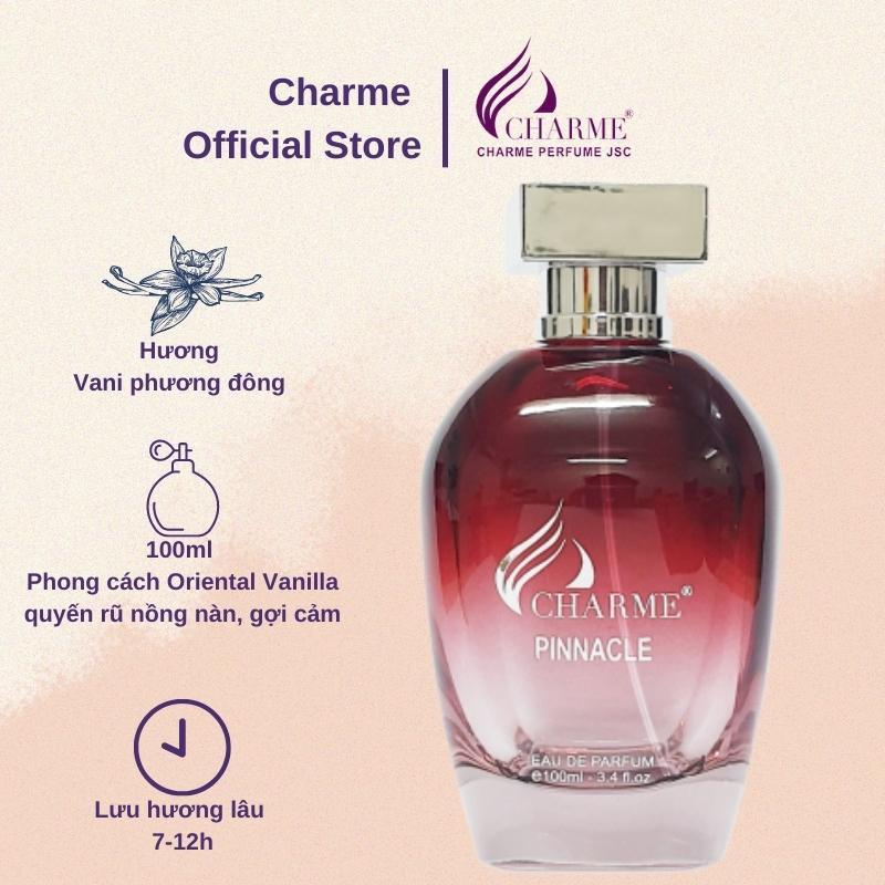 Nước hoa nữ quyến rũ, Charme Pinnacle, gợi cảm và sang chảnh, cho những nàng cá tính, 100ml