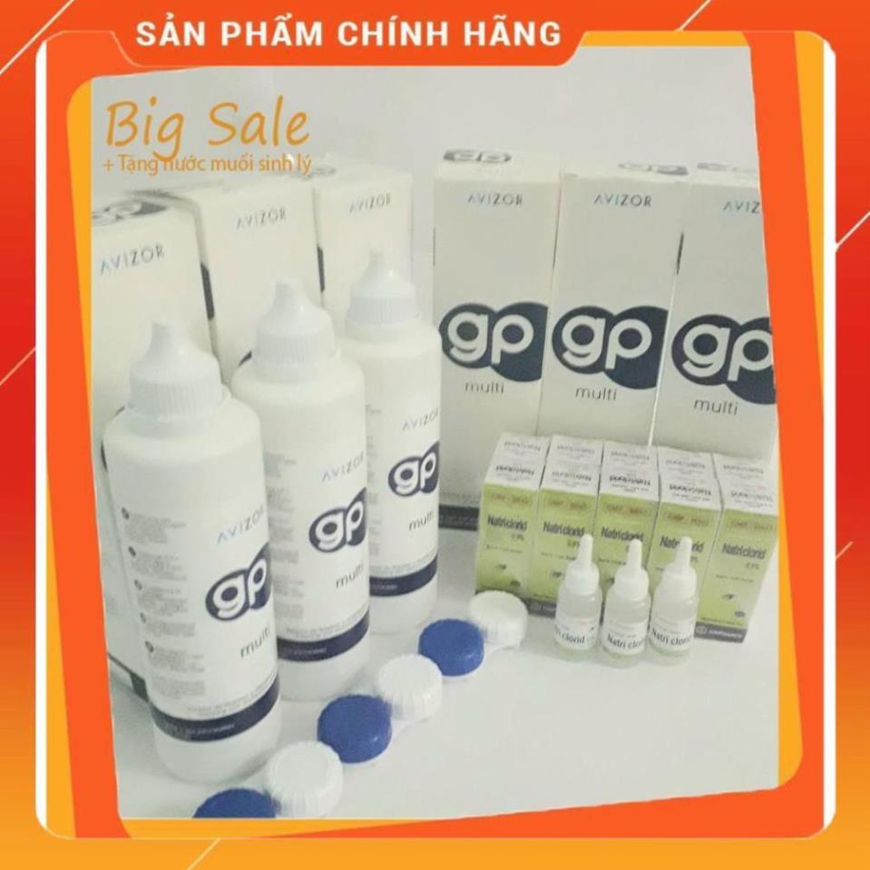COMBO 3 chai nước ngâm kính áp tròng Avizor GP Multi