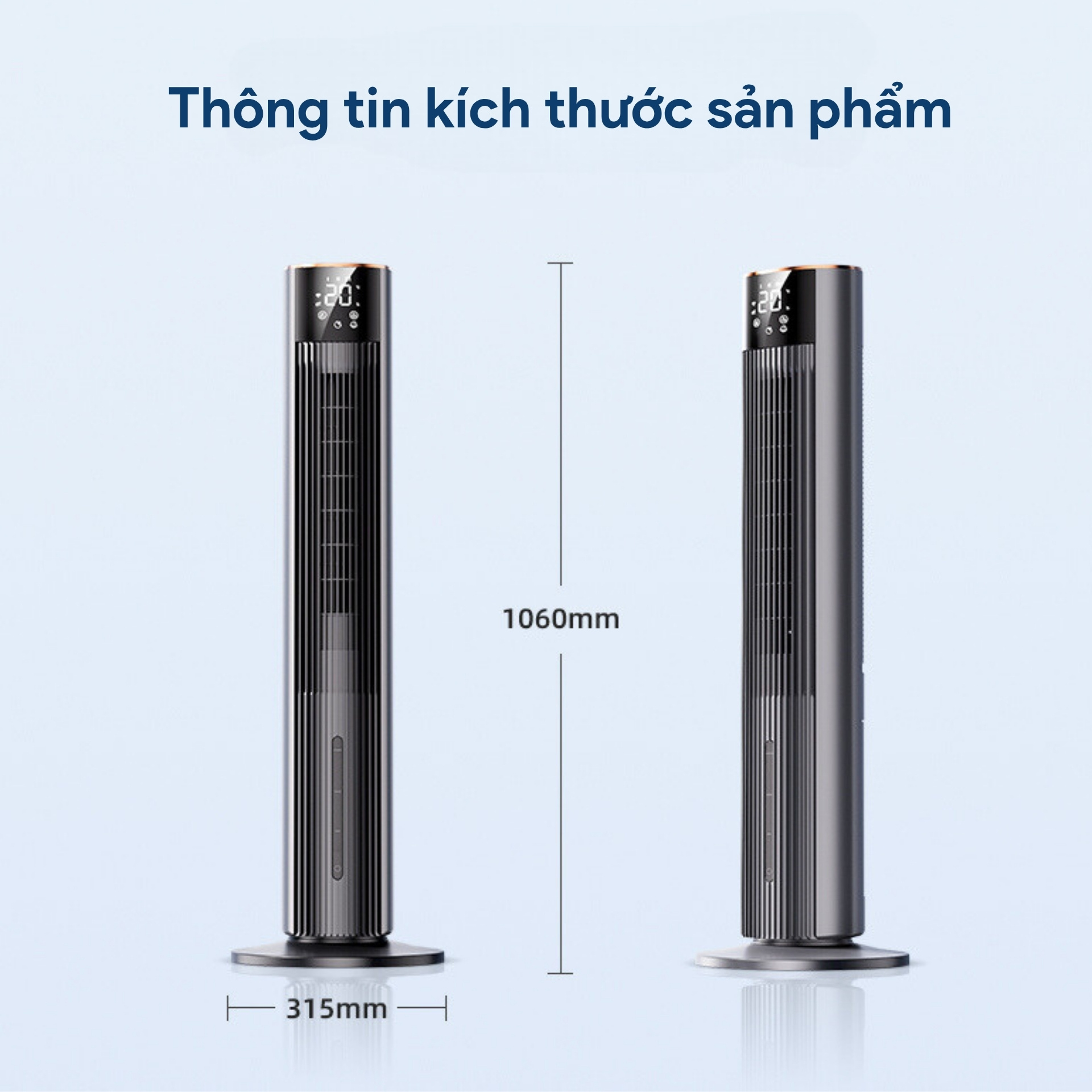 Quạt Tháp Hơi Nước SHIMONO SM-CTF42B Làm Lạnh Điều Hoà Không Khi Phát Ion Âm Cấp Ẩm 3.5L Hàng Chính Hãng