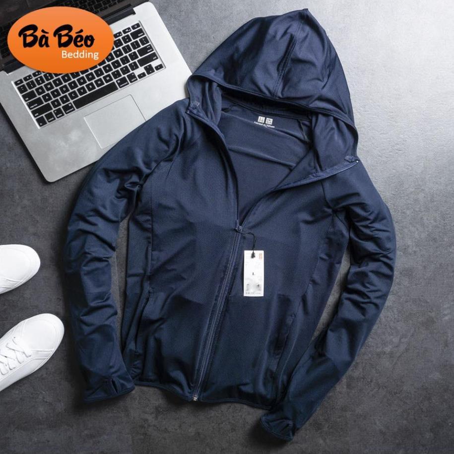 Áo chống nắng nam chống tia UV cao cấp 2020  Màu Trơn