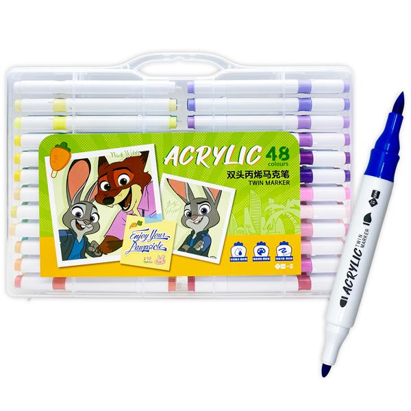 Hộp 48 Màu Marker Acrylic - iiGEN YZ360020