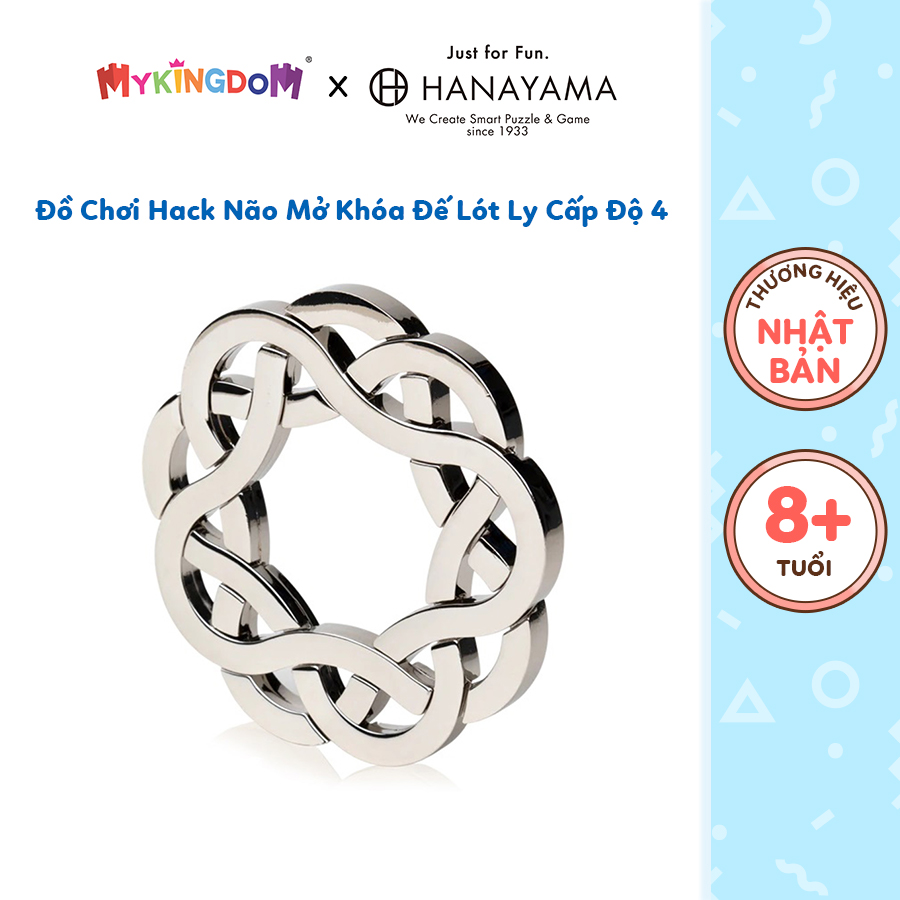 Đồ Chơi Hack Não Mở Khóa Đế Lót Ly Cấp Độ 4 HANAYAMA 515055