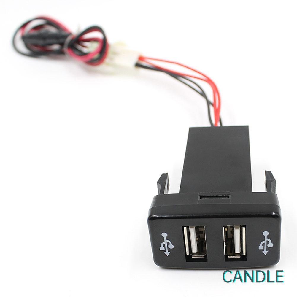 Tẩu Sạc Nhanh 5v 2.1a Cho Xe Hơi Toyota