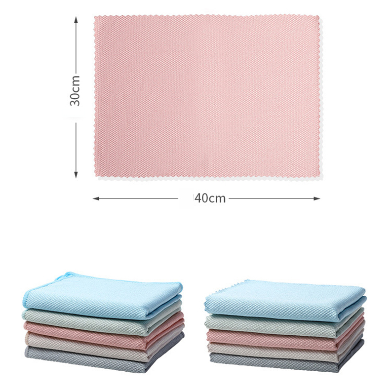 Khăn Lau Đa Năng Loại to 30 x 40 cm Chống Xơ, Thấm Nước Tốt tiện dụng - Khăn Lau đồ vật đồ dùng gia đình