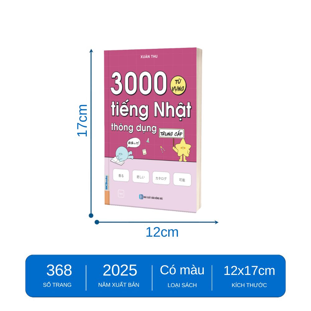 3000 Từ Vựng Tiếng Nhật Thông Dụng – Trung Cấp