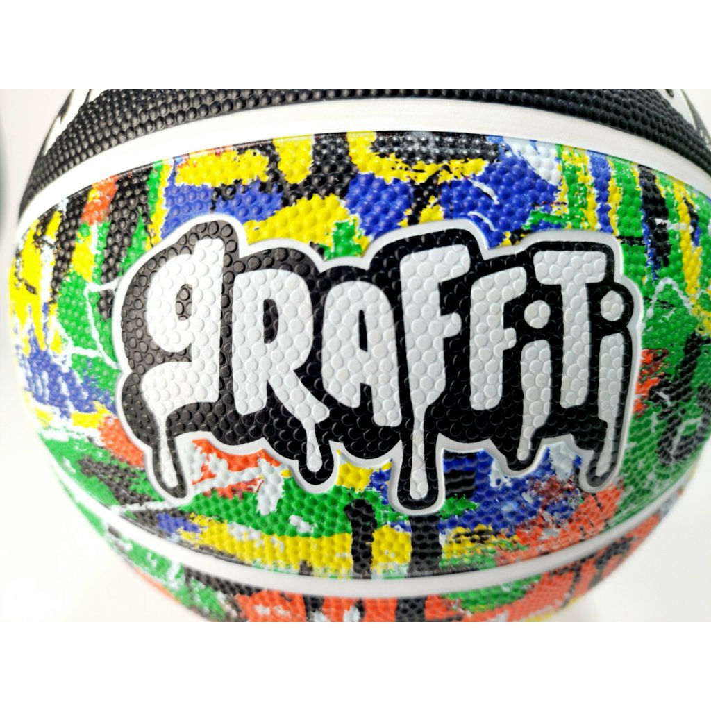 Quả bóng rổ Spalding Graffiti Rainbow- Indoor/ Outdoor Size 7