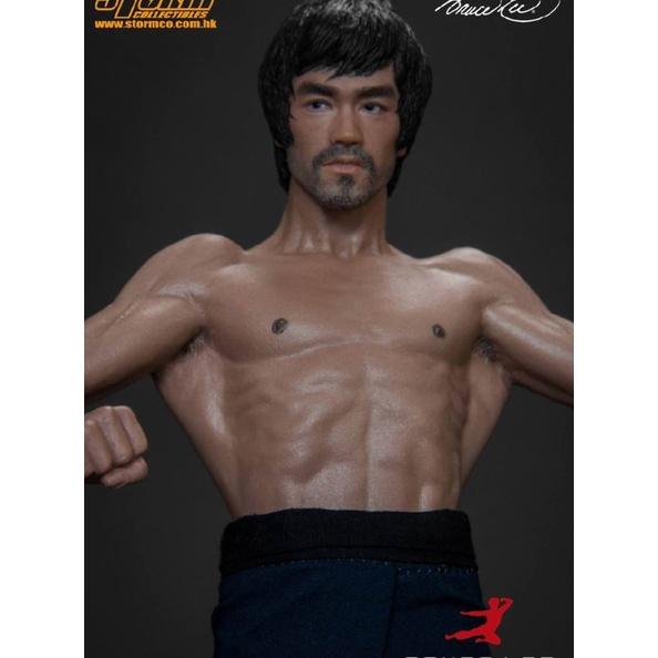 Mô hình Lý tiểu long lưng cây thông , xô hổ mang 20cm