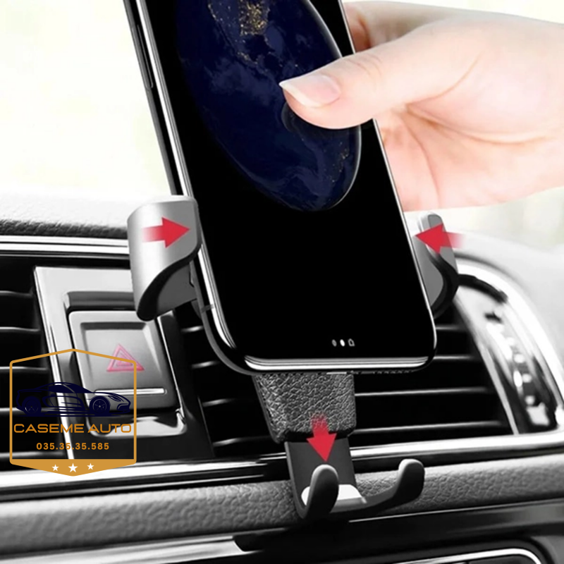 Kẹp Điện Thoại Gắn Cửa Gió Xe Hơi, Giá Đỡ Điện Thoại Gắn Cửa Gió Điều Hoà Ô Tô - Hàng Nhập Khẩu
