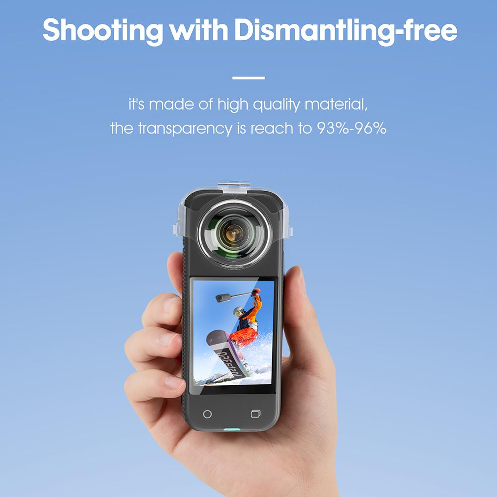 Bộ bảo vệ ống kính di động bảo vệ phụ kiện camera phụ kiện ống kính bảo vệ bảo vệ có bộ chống trầy xước cho insta360 một x3