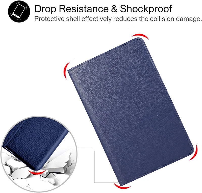 Case bao da chống sốc xoay 360 độ cho Samsung Galaxy Tab S9 / S9 Plus / S9 Ultra hiệu HOTCASE - hàng nhập khẩu