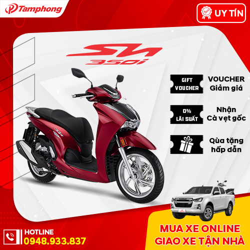 Xe máy Honda SH 350i -Phiên Bản Cao Cấp