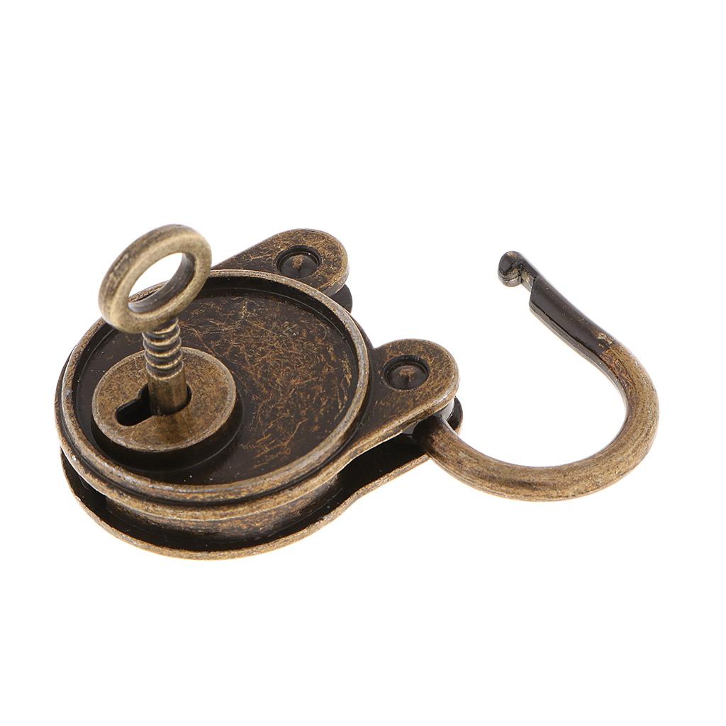 Vintage Cổ Mini Hình Gấu Khóa Móc Treo Chìa Khóa Cho Túi Vàng Đồng