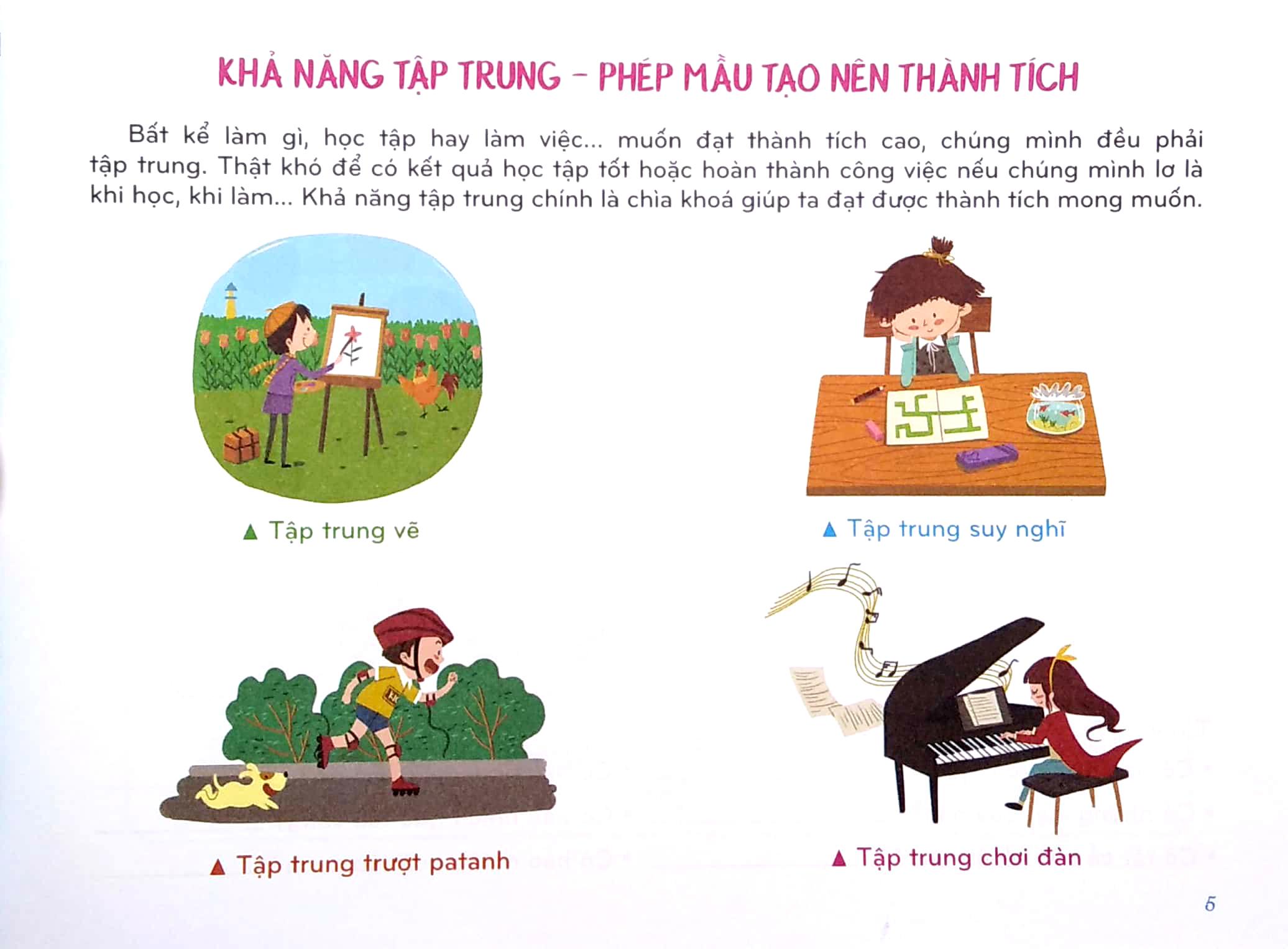 Mindmap For Kids - Chơi Hay, Học Vui Với Sơ Đồ Tư Duy - Khả Năng Tập Trung