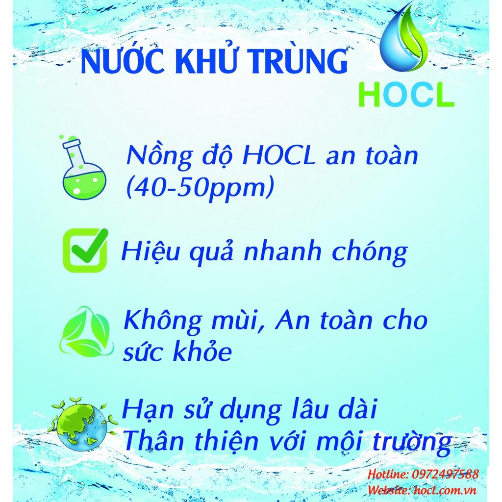 Chai xịt khử trùng sát khuẩn HOCL 100ml