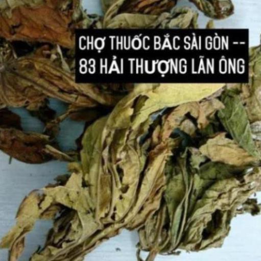 Lá đu đủ đực sấy khô 01kg nguyên chất