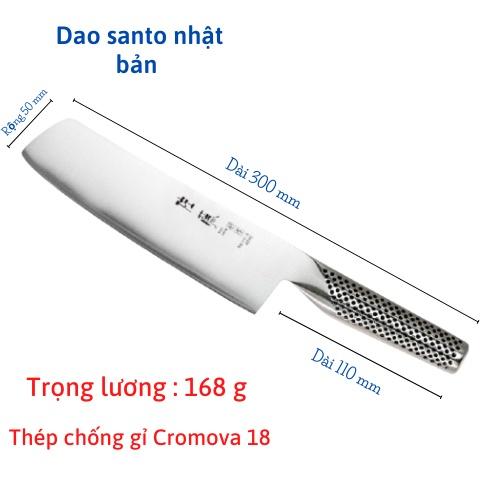 Dao Thái Thịt Cá Nhật Bản Sắc Bén - Dao Nhật Dày Dặn , Nặng Tay, Nguyên Khối Thép Cao Cấp Không Gỉ