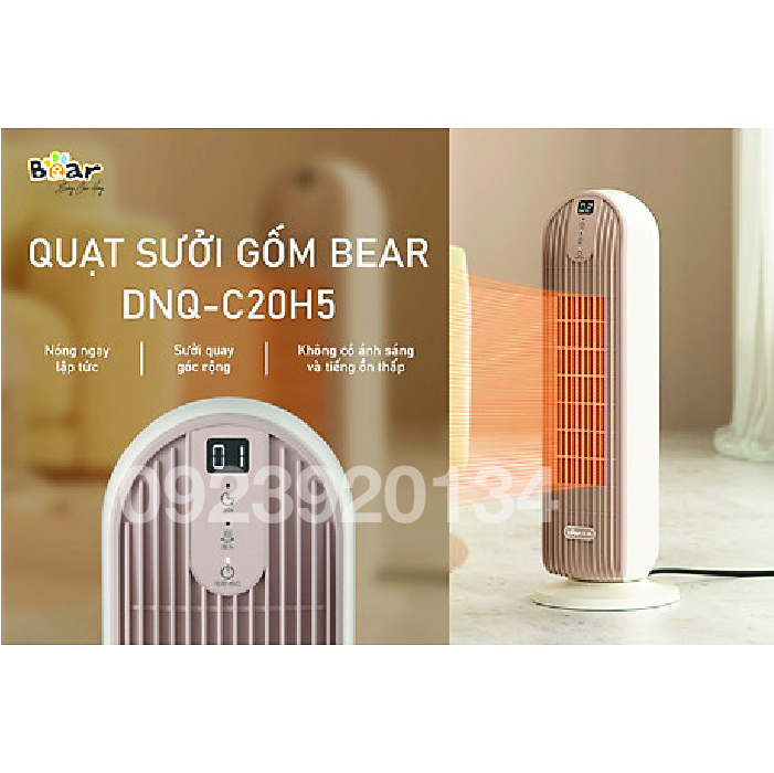 Máy sưởi bear DNQ-C20H5 - Hàng Chính Hãng