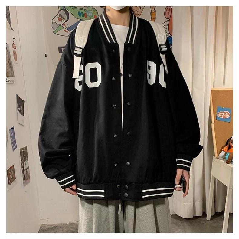 ÁO KHOÁC DÙ NAM BOMBER NAM FORM RỘNG,CHẤT LIỆU THOÁNG MÁT