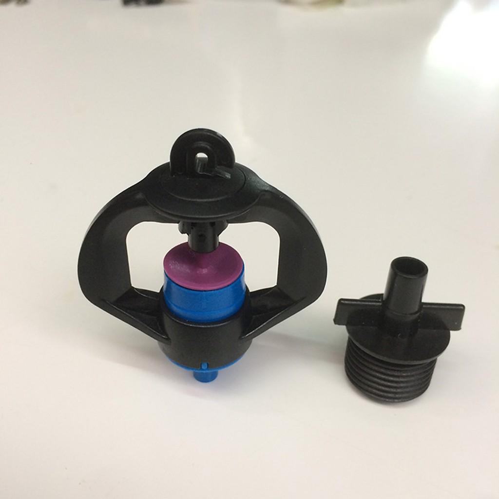 10 BỘ BÉC PHUN MƯA XOAY 360 độ KÈM REN 21MM