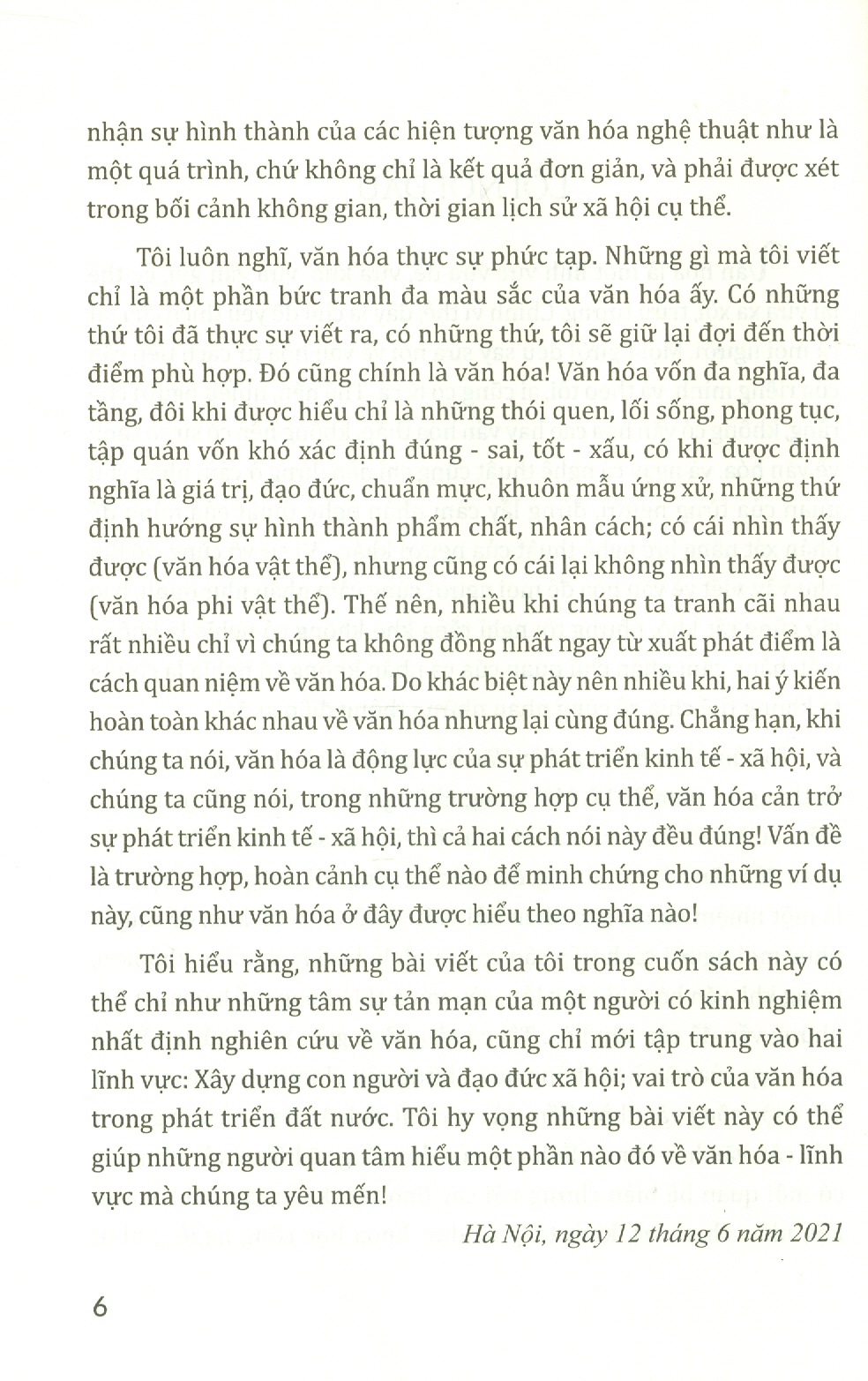 Những Thông Điệp Về Văn Hóa