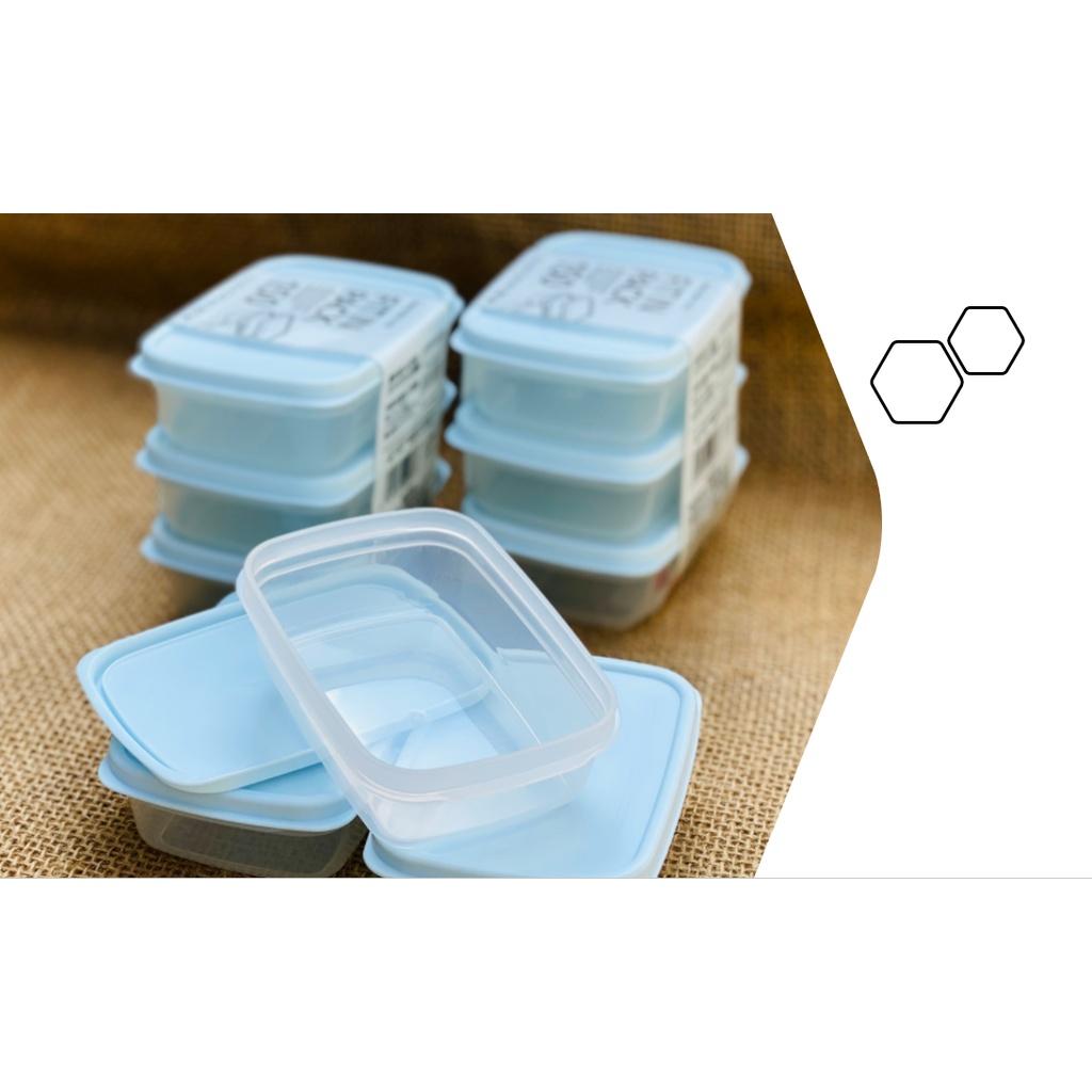 GIẢM SỐC - Set 3 hộp nhựa nắp dẻo 150ml - Hàng nội địa Nhật