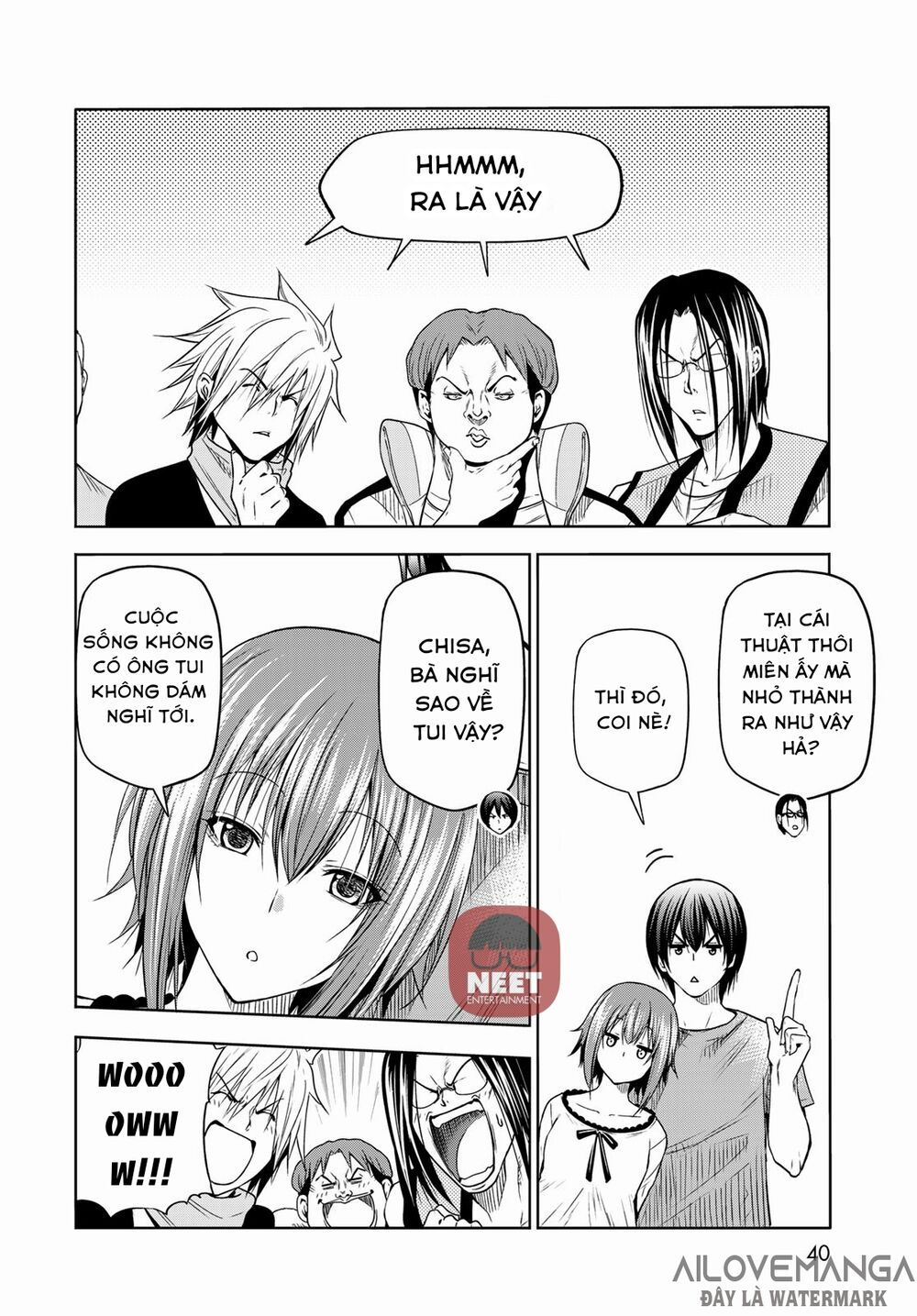 cô gái thích lặn - grand blue chapter 74 37